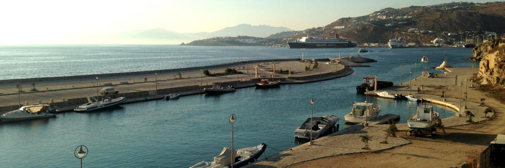 Vieux port de Mykonos